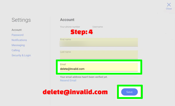 how to deactivate textnow number
