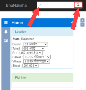 bhu naksha map rajasthan