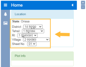  bhulekh orissa map