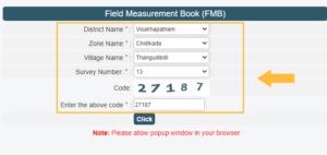 Meebhoomi FMB