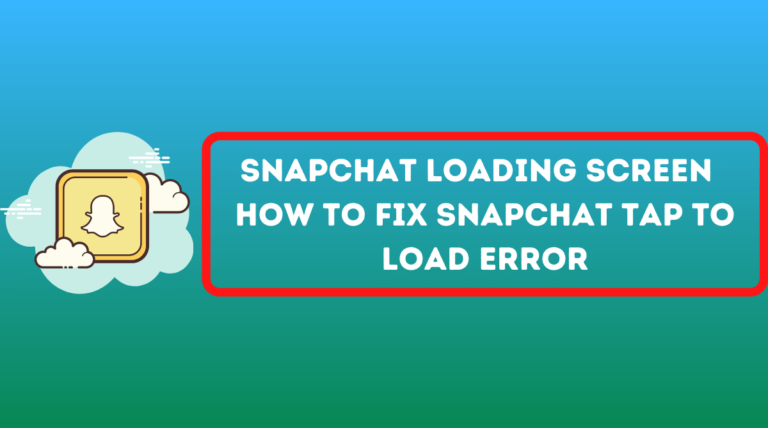 tap to load snapchat