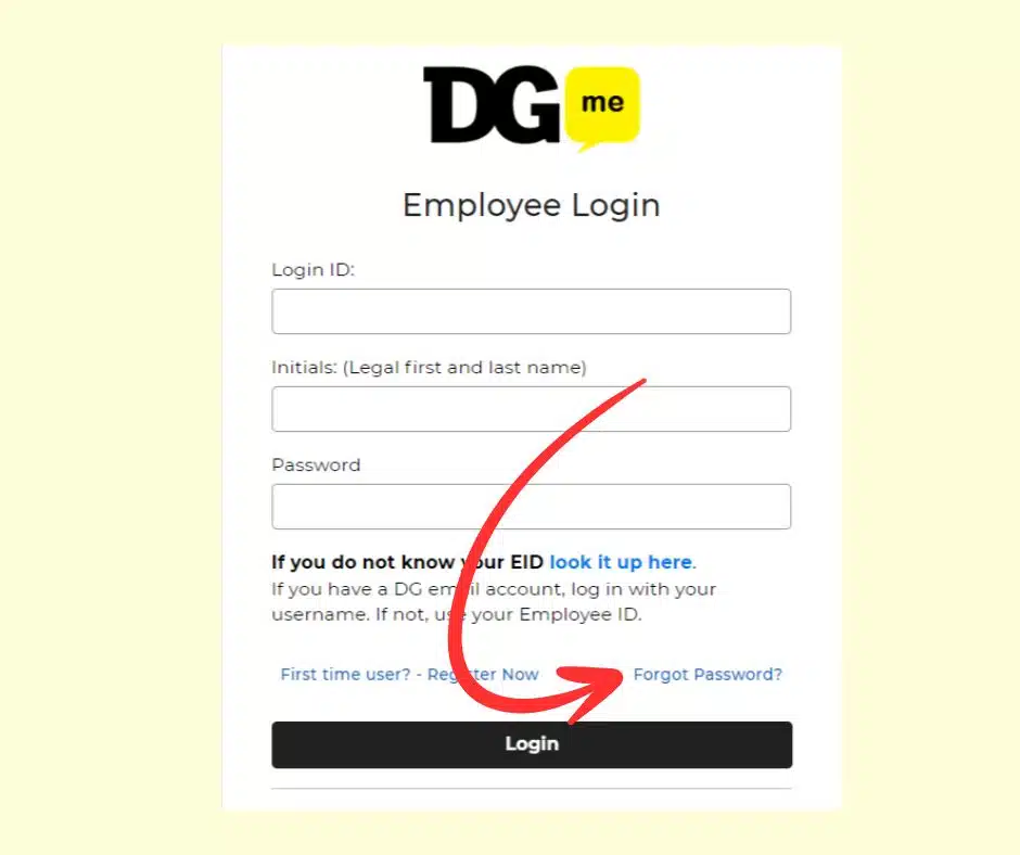 Reset Your DGME Password