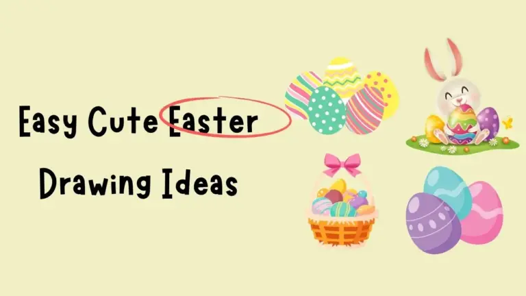 Easy Cute Easter Drawing Ideas