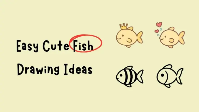 Easy Cute Fish Drawing Ideas