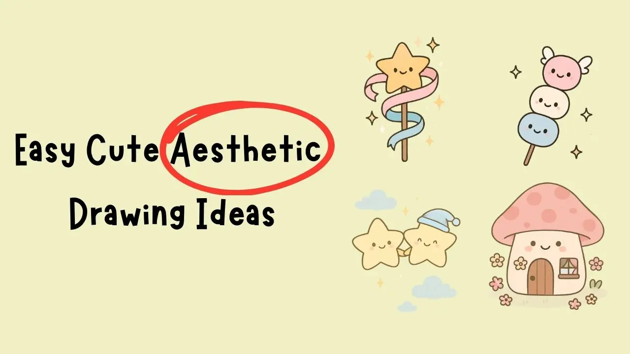 Easy Cute Aesthetic Drawing Ideas