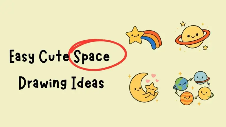 Easy Cute Space Drawing Ideas