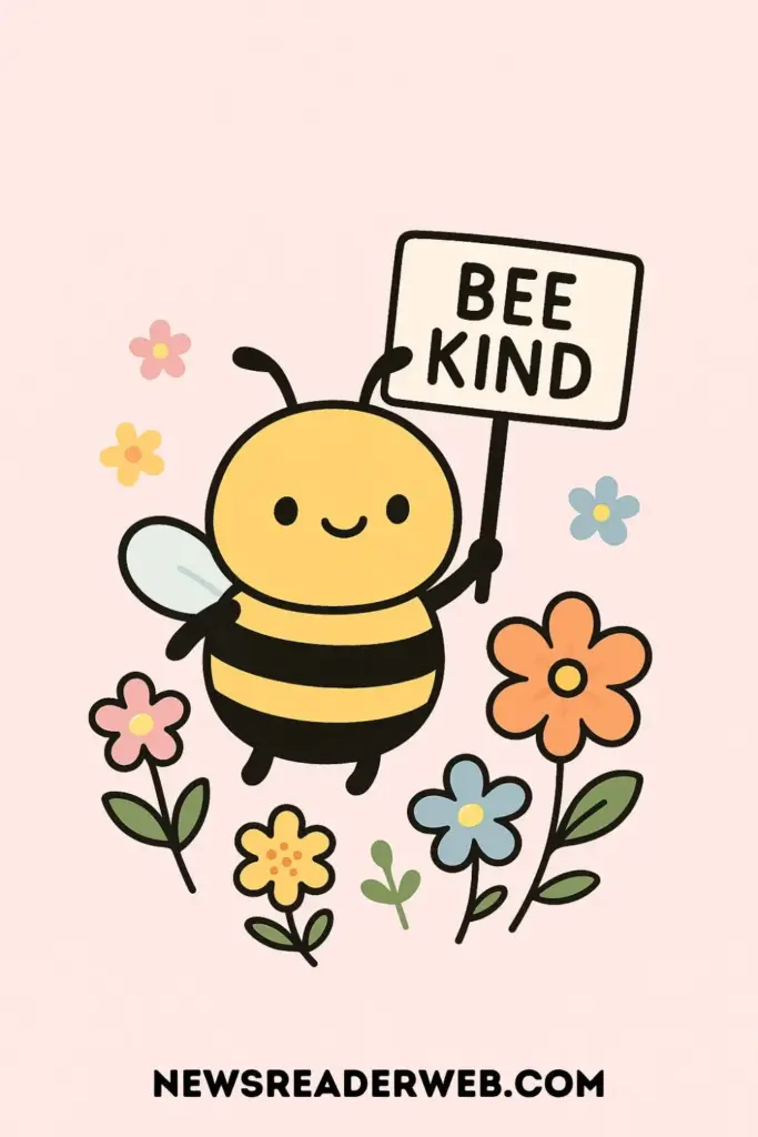 Cute Bee Drawing Ideas