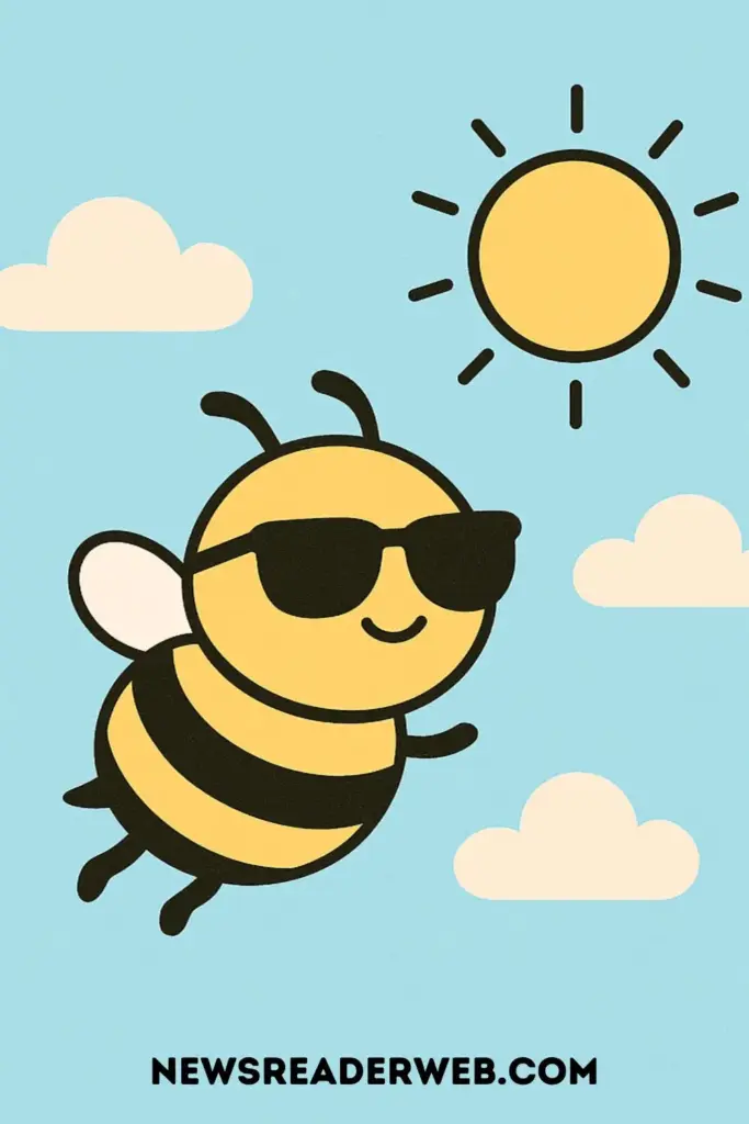 Bee with Sunglasses