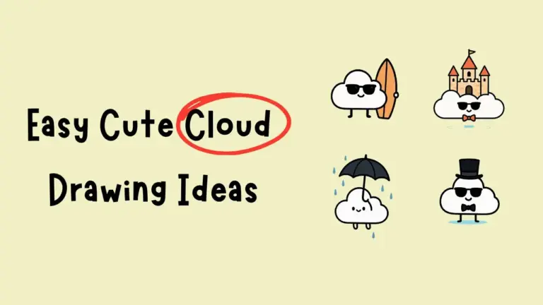 Easy Cute Cloud Drawing Ideas