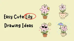 🌼10+ Cute Lily Drawing Ideas 2025