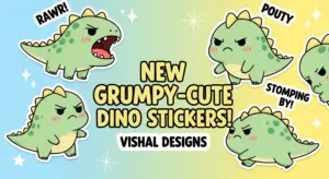 dinosaur stickers