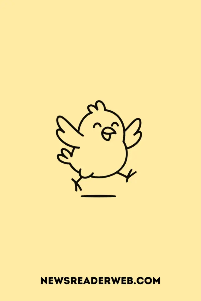 Chicken Drawing Ideas Esay to draw