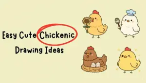 🐔 12 Cute & Unique Chicken Drawing Ideas for Kids ✏️