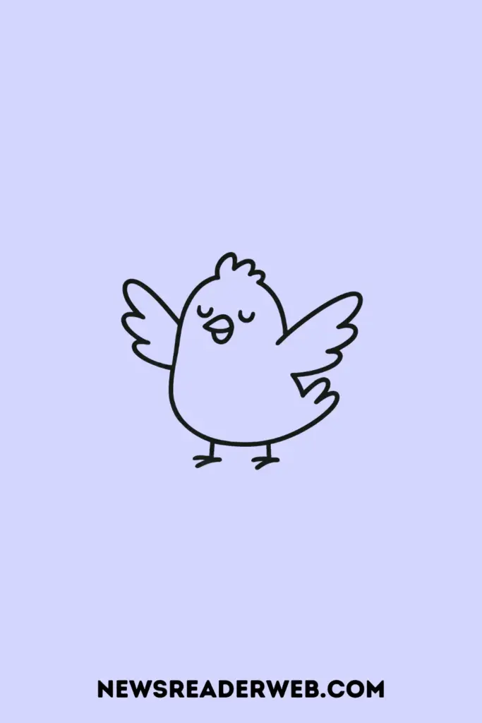 Easy cute Chicken Drawing Ideas