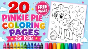 22 Pinkie Pie Coloring Pages (Free PDF Printables)